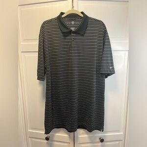 Nike Golf Polo Size Men’s XL Color Black And White